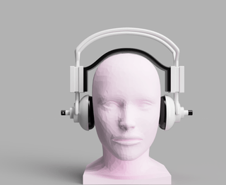 Super Sonico Headset [3D Print Files] 3D Files cosplay DangerousLadies