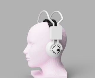 Super Sonico Headset [3D Print Files] 3D Files cosplay DangerousLadies