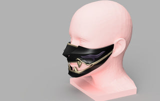 Taki's Mask [3D Print Files] 3D Files cosplay DangerousLadies