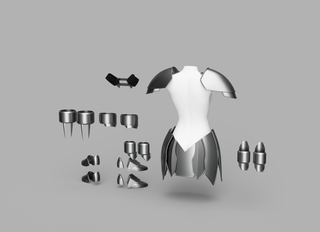 Teresa and Clare's Armour and Accessories [3D Print Files] 3D Files cosplay DangerousLadies