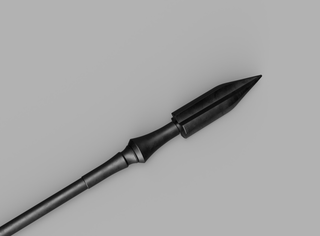 The King of Facade's Polearm [3D Print Files] 3D Files cosplay DangerousLadies