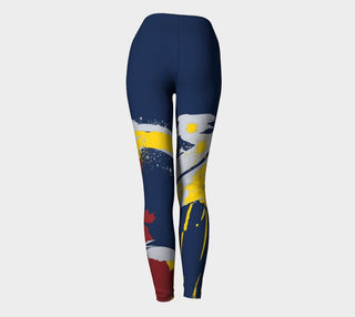 Tracer's Graffiti Leggings Ready to Wear Clothing cosplay DangerousLadies