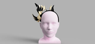 Tweyen's Headdress [3D Print Files] 3D Files cosplay DangerousLadies