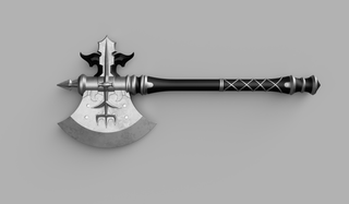 Uncle Byron Rosfield's Battle Axe [3D Print Files] 3D Files cosplay DangerousLadies