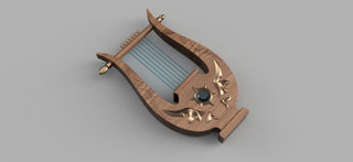 Venti's Lyre [3D Print Files] 3D Files cosplay DangerousLadies