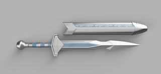 Wander's Sword and Sheath [3D Print Files] 3D Files cosplay DangerousLadies