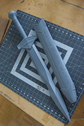 Wander's Sword and Sheath [3D Printed Kit] 3D Printed Kit cosplay DangerousLadies