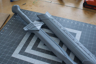 Wander's Sword and Sheath [3D Printed Kit] 3D Printed Kit cosplay DangerousLadies