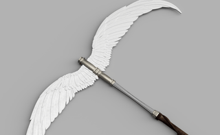 Winged Scythe [3D Print Files] 3D Files cosplay DangerousLadies