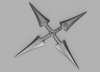 Yuffie's Shuriken Remake Version [3D Print Files] 3D Files cosplay DangerousLadies