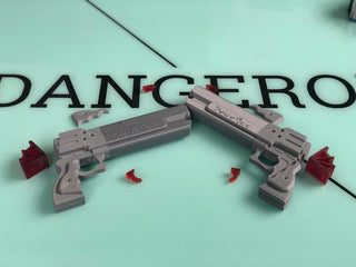 Yuna's Tiny Bee Pistols [3D Printed Kit] 3D Printed Kit cosplay DangerousLadies