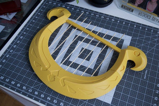 Zelda's Goddess Harp [3D Print Files] 3D Files cosplay DangerousLadies