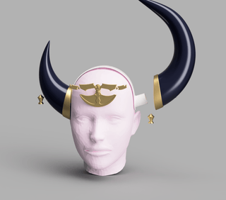 Zephia's Headdress [3D Print Files] 3D Files cosplay DangerousLadies