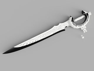 Zero's Sword [3D Print Files] 3D Files cosplay DangerousLadies